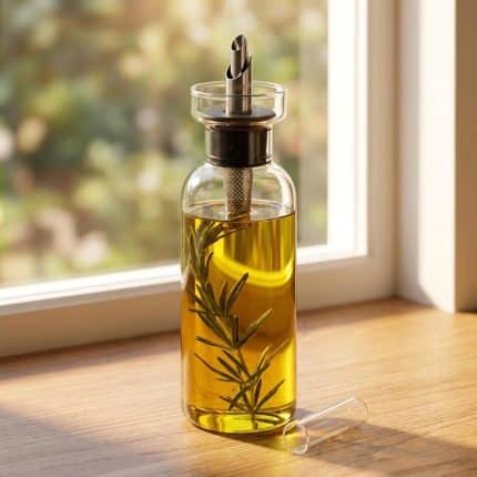 Elegant No-drip Oil & Vinegar Pourer