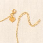Elegant Sliced Raw Diamond Pebble Necklace 2