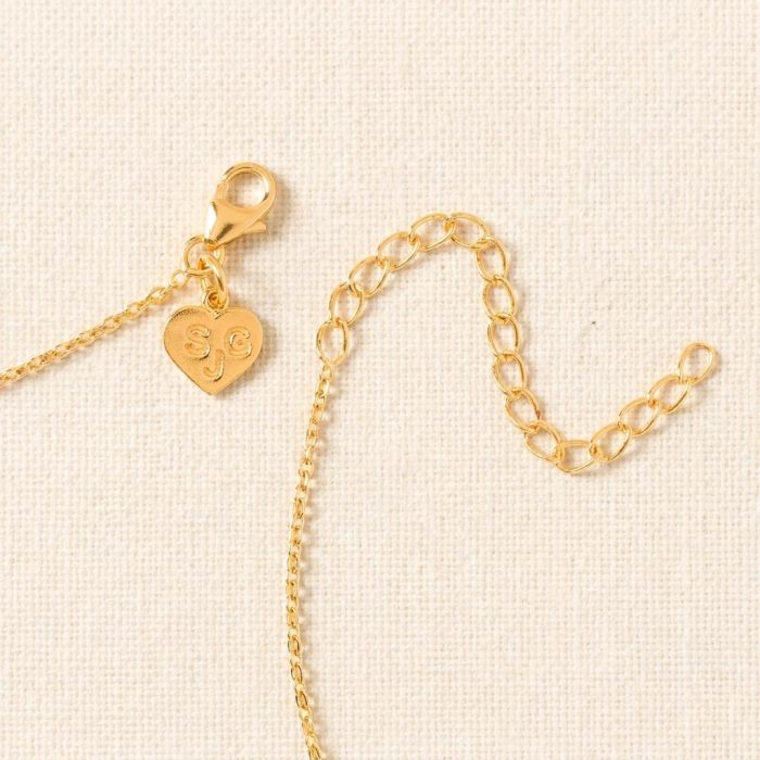 Elegant Sliced Raw Diamond Pebble Necklace 2