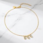 Elegant Sliced Raw Diamond Trio Necklace 2