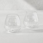 Elegant Stemless Aerating Wine Glasses - Set Of 2 1