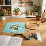 Embroidery Each Day Winter Village Advent Kit 3