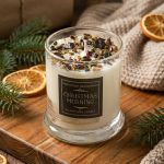 Enchanting Christmas Morning Crystal Candle 1