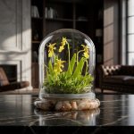 Enchanting Fairytale Glass Encased Live Orchid 2