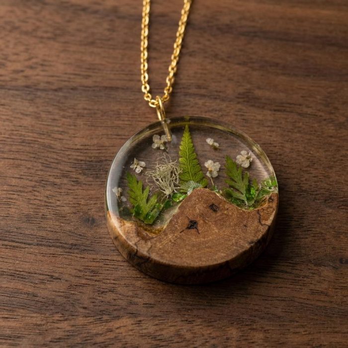 Enchanting Find Me In The Forest Botanical Necklace 2