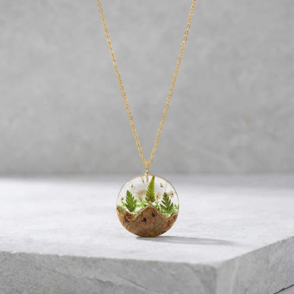 Enchanting Find Me In The Forest Botanical Necklace