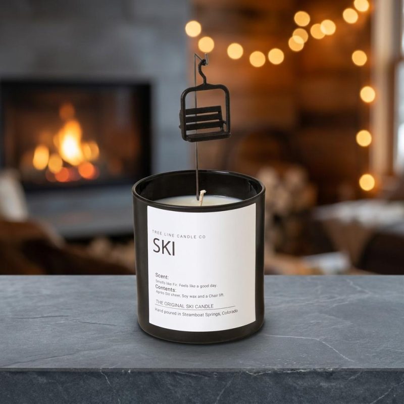 Evergreen Scented Ski Lift Candle