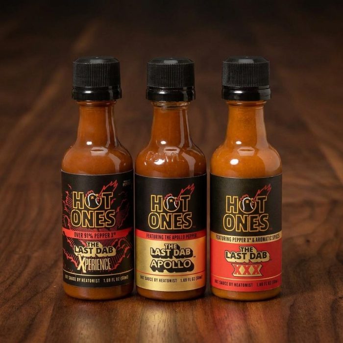 Extreme Hot Ones Last Dab Hot Sauce Gift Set 1
