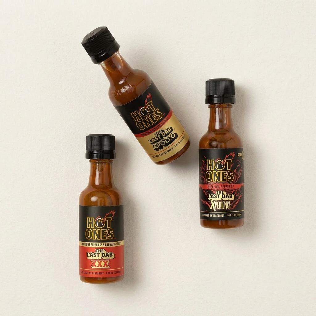 Extreme Hot Ones Last Dab Hot Sauce Gift Set Extreme Hot Ones Last Dab Hot Sauce Gift Set