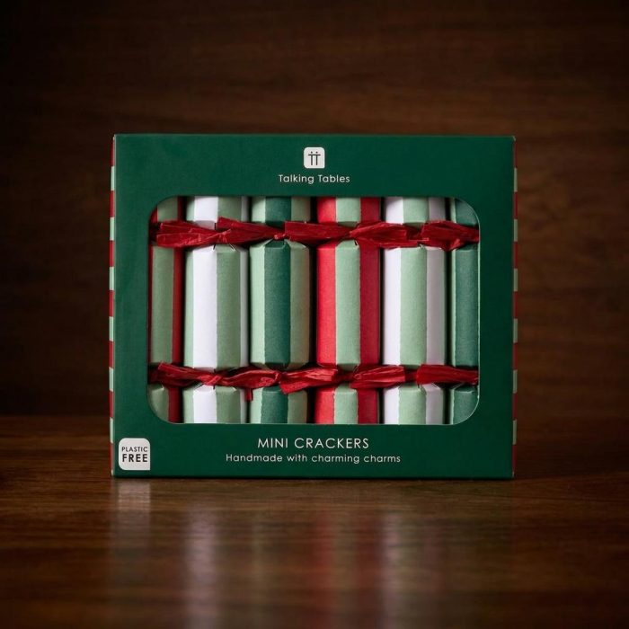 Festive Pop & Sip Drink Charm Mini Christmas Crackers 2