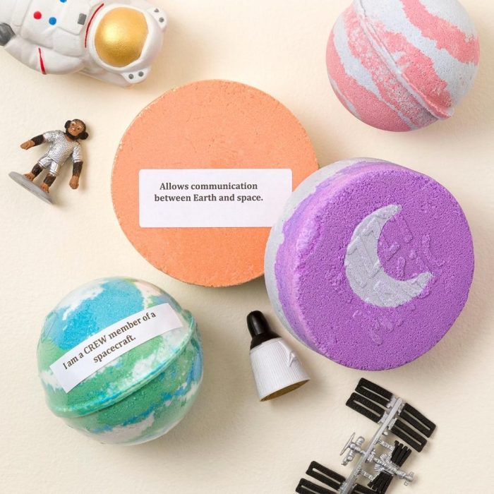 Fun Space Mission Educational Surprise Bath Fizzies 1