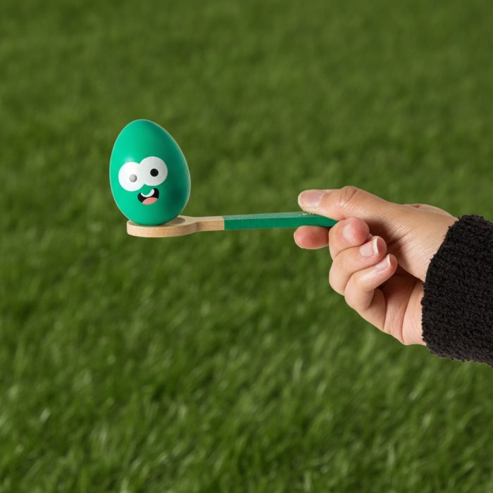 Fun Wooden Low Stakes Egg & Spoon Race Game 1