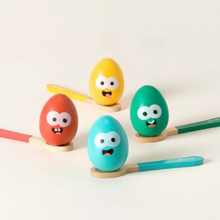Fun Wooden Low Stakes Egg & Spoon Race Game 2