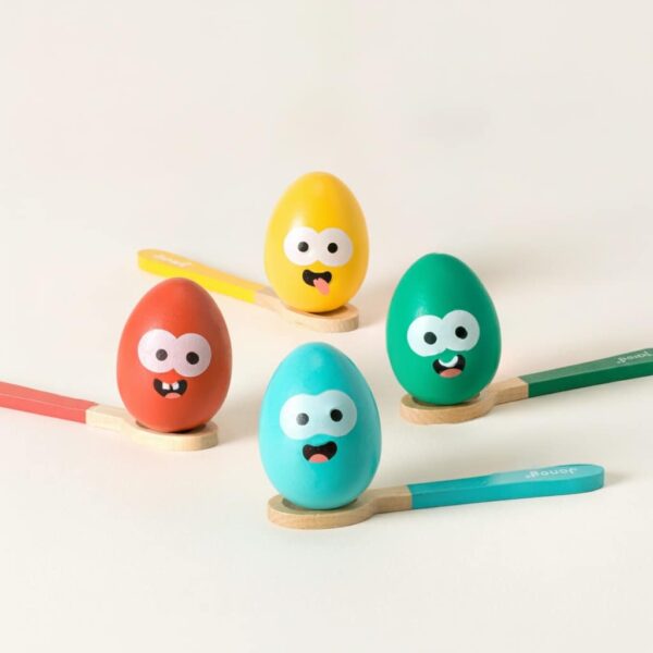 Fun Wooden Low Stakes Egg & Spoon Race Game 2