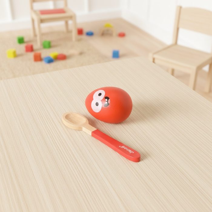 Fun Wooden Low Stakes Egg & Spoon Race Game