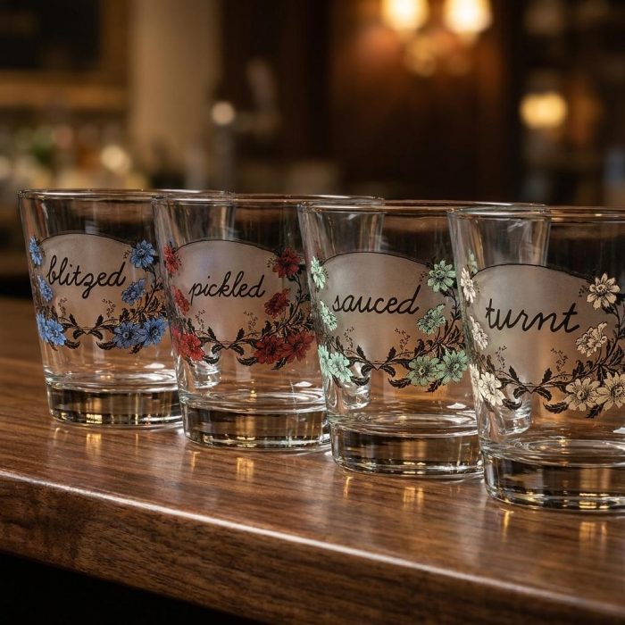 Funny Under The Influence Stemless Wine Tumblers - Set Of 4 1