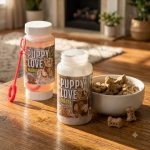 Gingerbread Puppy Bubbles & Treat Set