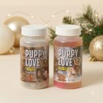 Gingerbread Puppy Bubbles & Treat Set 2