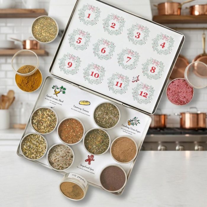 Gourmet 12 Days Of Holiday Seasonings Advent Calendar 1