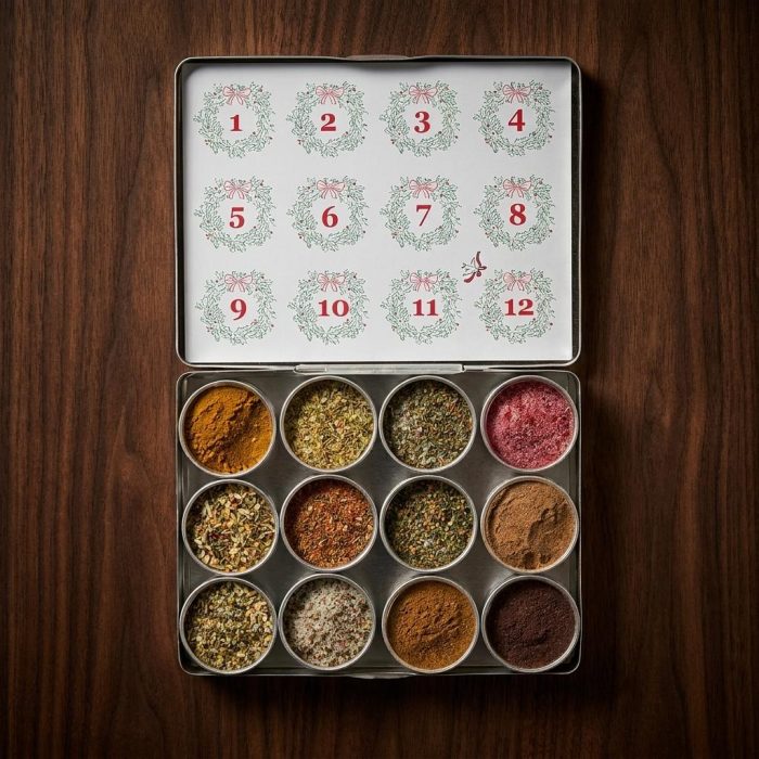 Gourmet 12 Days Of Holiday Seasonings Advent Calendar 2