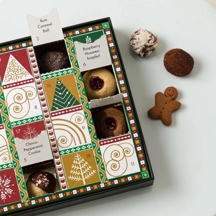 Gourmet 24 Days Of Cookies Advent Calendar 1