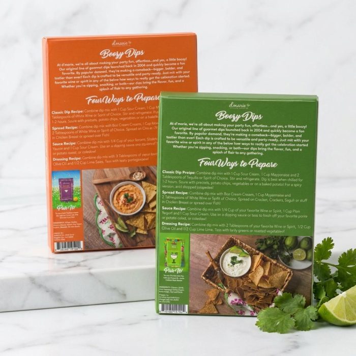Gourmet Boozy Dip Mix Collection 2