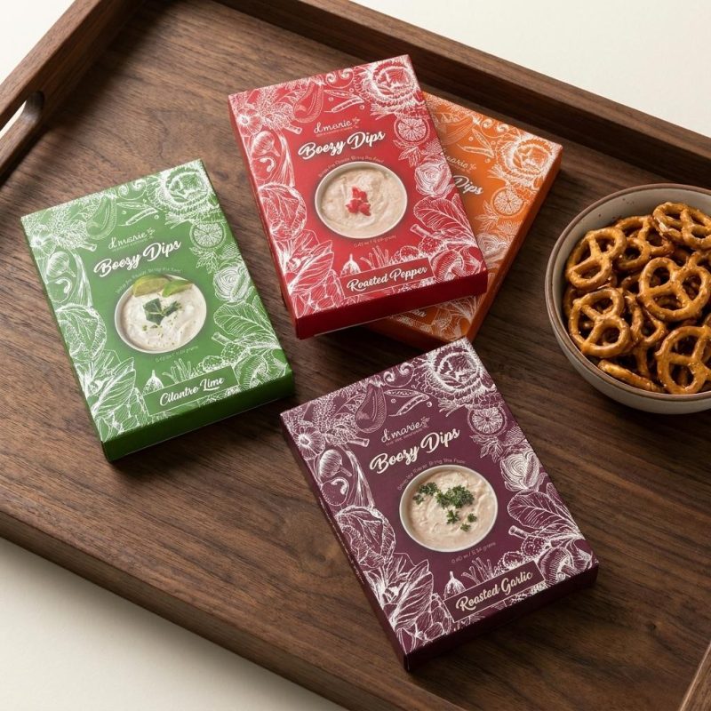 Gourmet Boozy Dip Mix Collection
