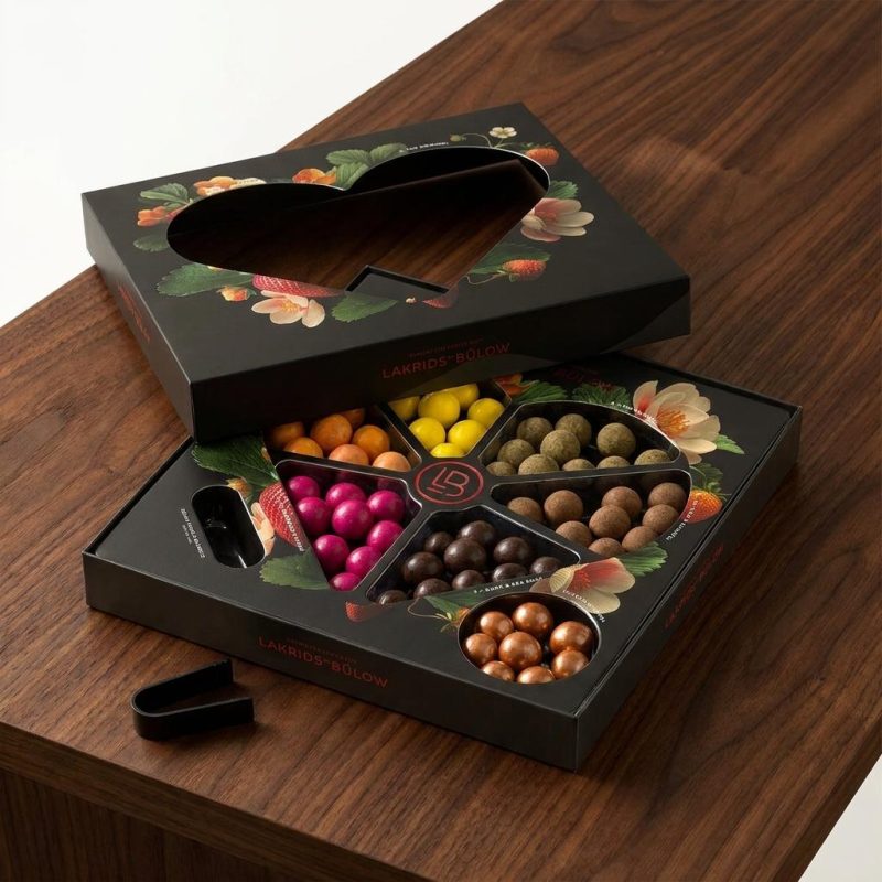 Gourmet Heart-shaped Unexpected Licorice Sampler Box