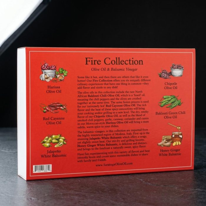 Gourmet Heat Lover's Olive Oil & Balsamic Gift Set 2