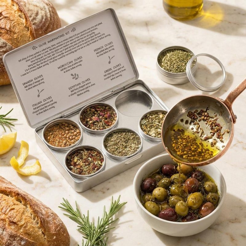 Gourmet Olive Marinating Spice Kit