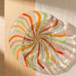 Handblown Glass Reversible Serving Stand & Platter 4