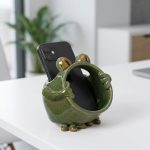 Handcrafted Acoustic Frog Amplifying Phone Speaker