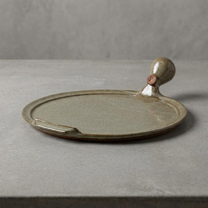 Handcrafted Artisan Ceramic Pizza Stone 3