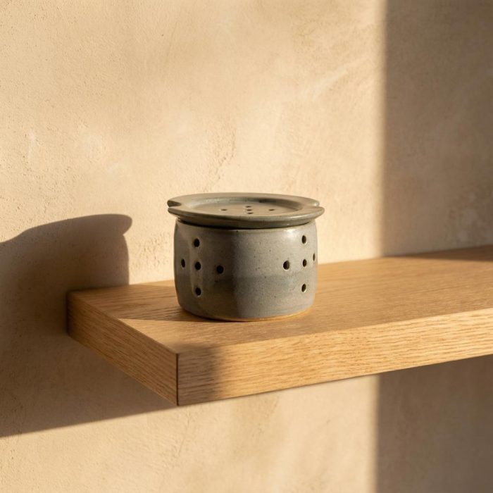 Handcrafted Ceramic Garlic Cellar 3