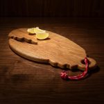 Handcrafted Cherry Wood Lobster Claw Serving Board
