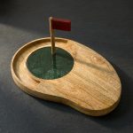 Handcrafted Hole In One Golf Cheese Board 1