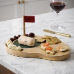 Handcrafted Hole In One Golf Cheese Board