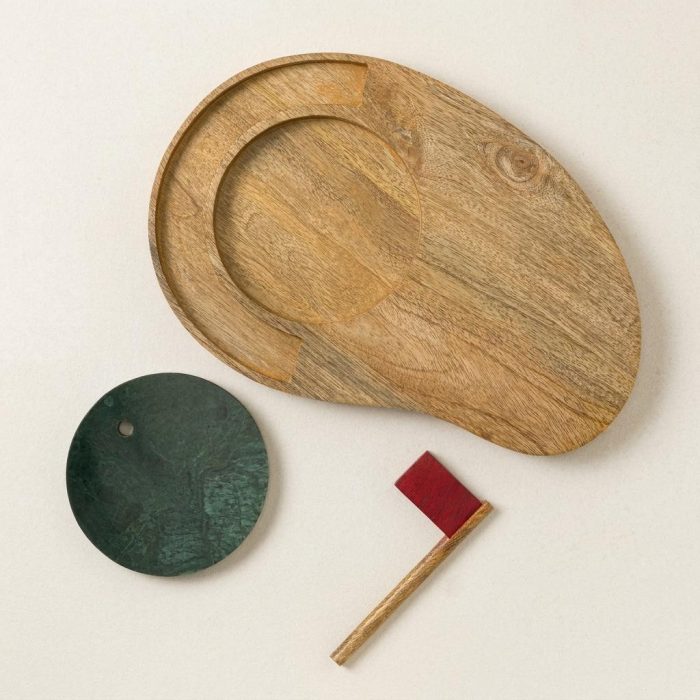 Handcrafted Hole In One Golf Cheese Board 3