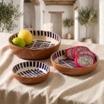 Handcrafted Moroccan Terra-cotta Nesting Dishes