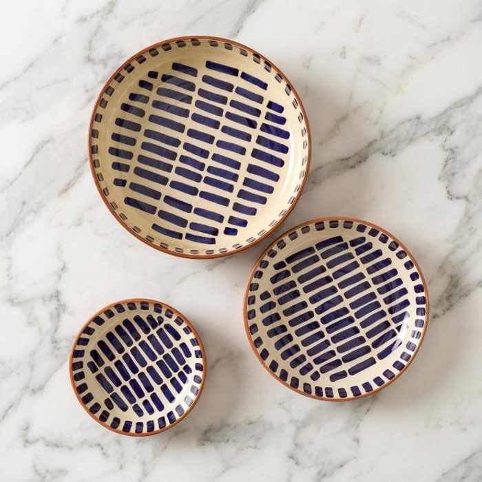 Handcrafted Moroccan Terra-cotta Nesting Dishes 3