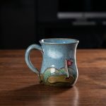 Handcrafted On The Green Golf Mug