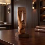 Handcrafted Rapa Nui Eyeglasses Holder 1