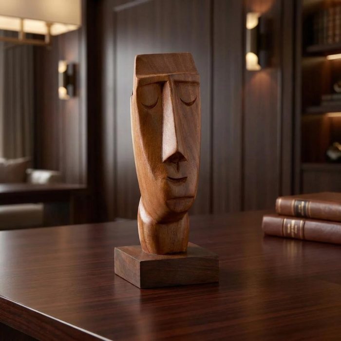 Handcrafted Rapa Nui Eyeglasses Holder 1