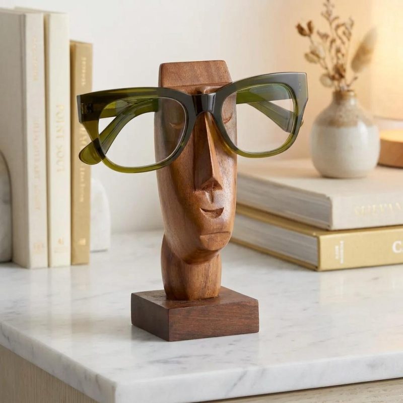 Handcrafted Rapa Nui Eyeglasses Holder