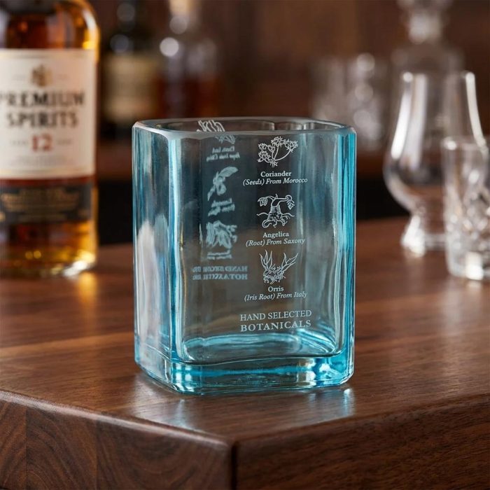 Handcrafted Reclaimed Gin Glasses Set 1