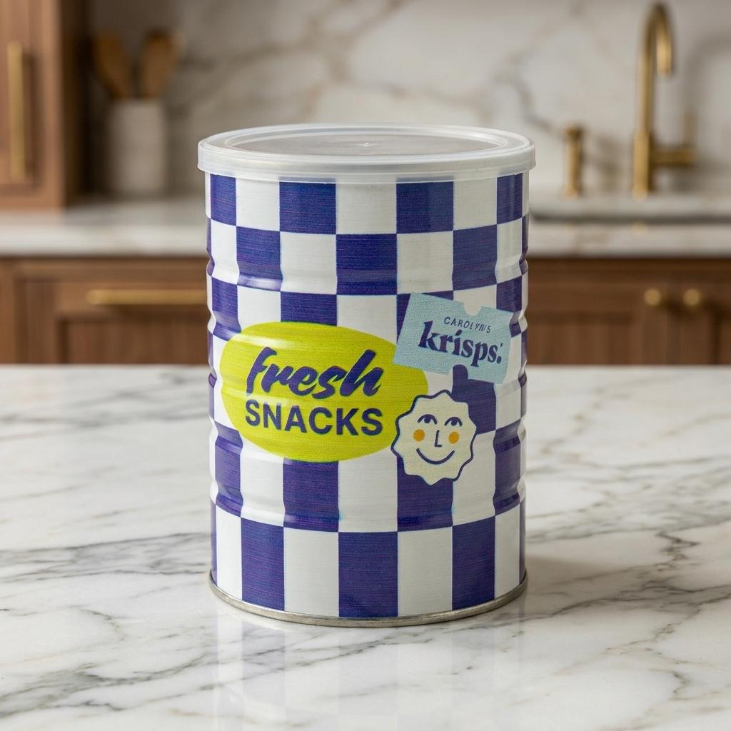 Handcrafted Sweet & Salty Cracker Cookie Tin Handcrafted Sweet & Salty Cracker Cookie Tin