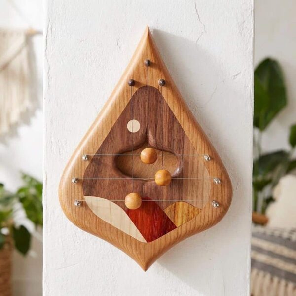 Handcrafted Wooden Acoustic Door Harp