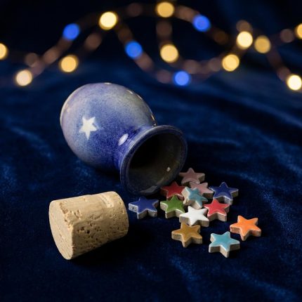 Handmade Mini Thank Your Lucky Stars Desk Jar 1