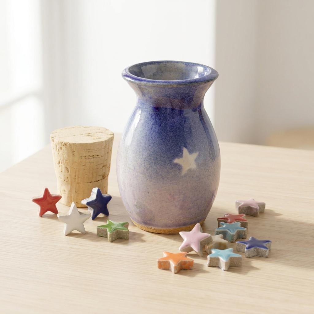 Handmade Mini Thank Your Lucky Stars Desk Jar Handmade Mini Thank Your Lucky Stars Desk Jar