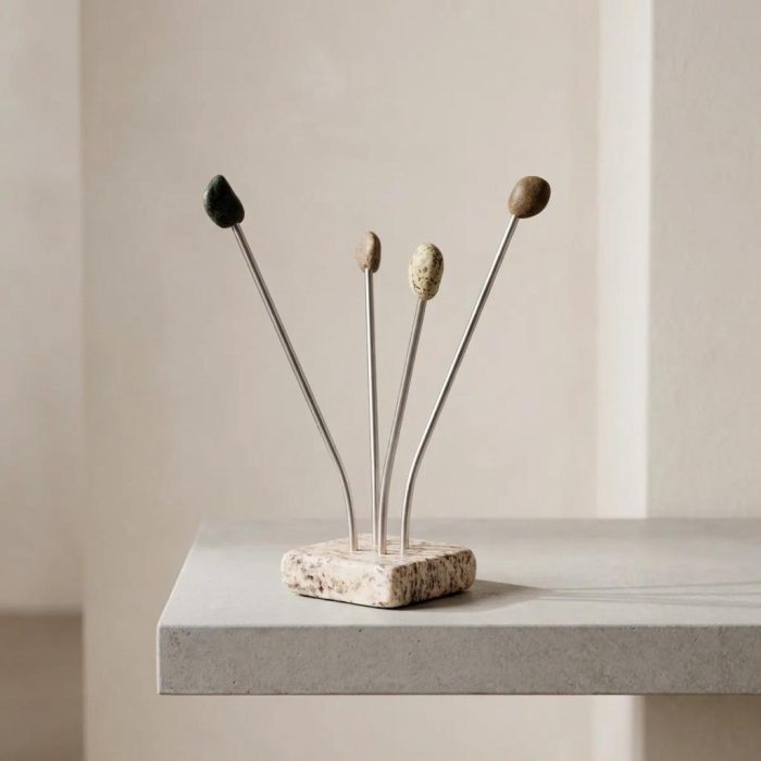 Handmade Stone Splash Drying Rack 1